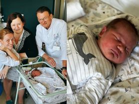 Rekordowy noworodek na Śląsku. Z badań nie wynikało, że będzie tak duży