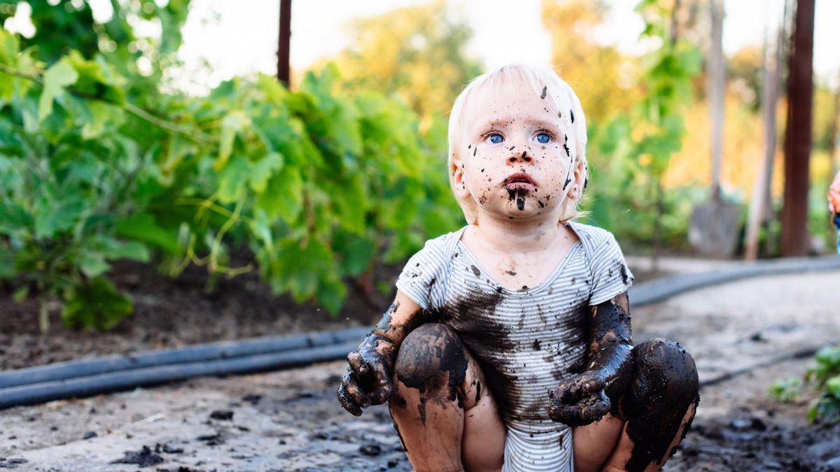 Brudne dzieci to zdrowe dzieci