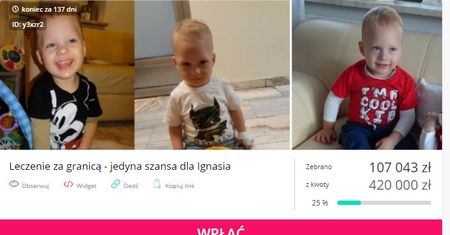W Polsce nie umieją go zdiagnozować ani leczyć. Ignaś potrzebuje pomocy