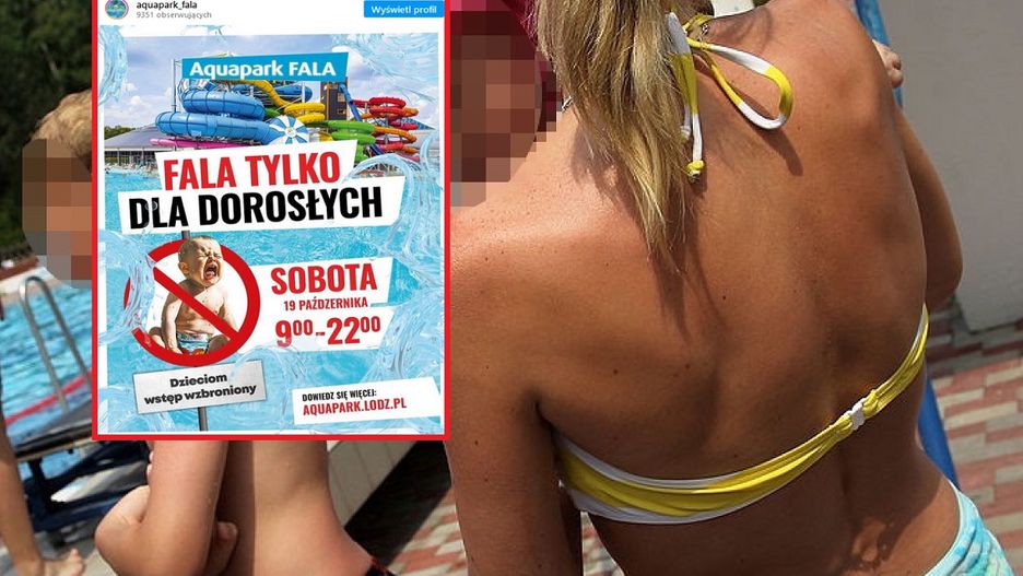 Burza wokół akcji promocyjnej łódzkiego Aquaparku Fala
