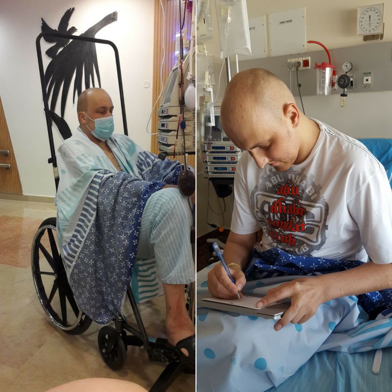 Leczenie jest uciążliwe, ale Oskar się nie poddaje