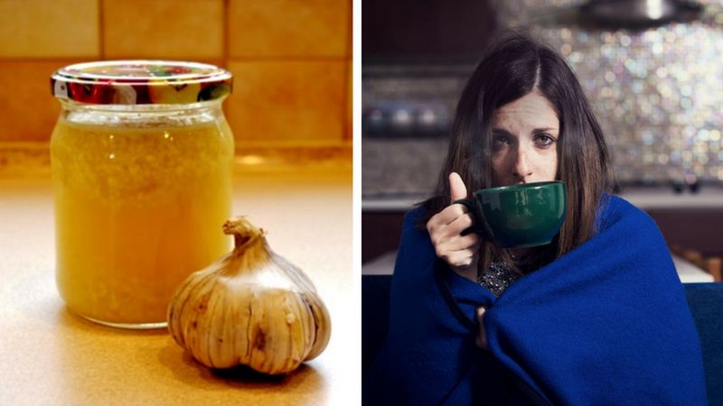 Syrop z miodu, czosnku, octu jabłkowego i wody wzmocni odporność