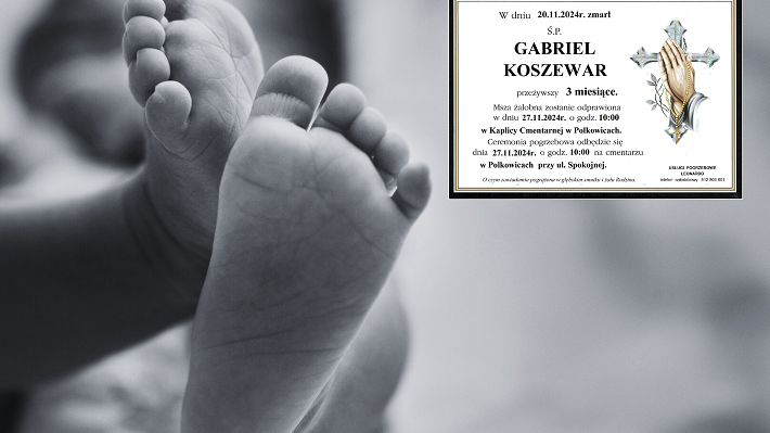Rodzina żegna małego Gabrysia. Poruszający apel rodziców do żałobników