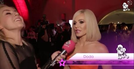 Doda zapewnia: "Teraz rajstopy w kropki są bardzo na czasie do eleganckich sukienek" (WIDEO)