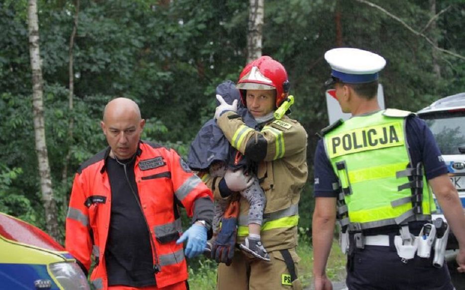 Rodzice 3-latka zginęli na miejscu