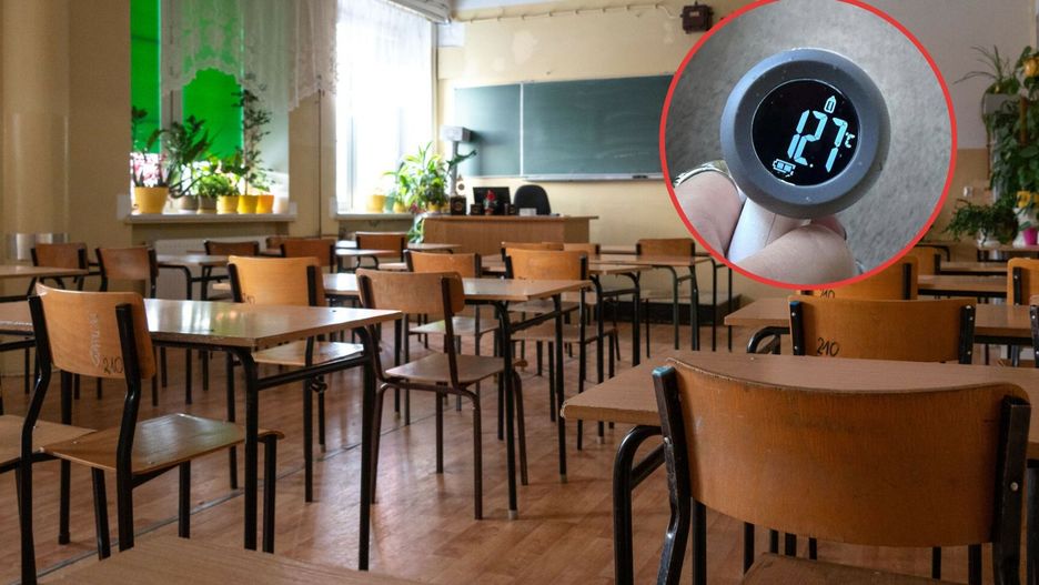 Awantura w liceum. Uczniowie pokazali, przy jakiej temperaturze siedzą w klasach