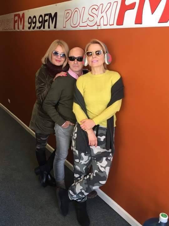 Anna Jurksztowicz, Majka Jeżowska, Andrzej Krzywy w USA