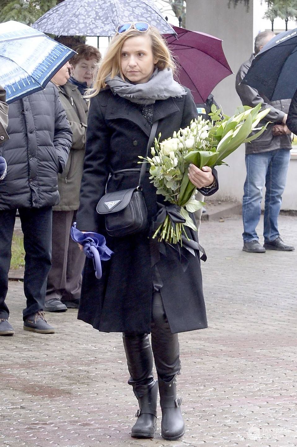 Joanna Koroniewska - pogrzeb Witolda Pyrkosza