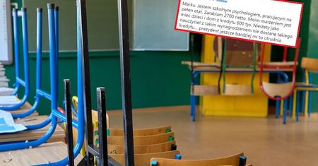 Zdradził, ile zarabia w szkole. "Marzeniem jest mieć dzieci i dom z kredytu"