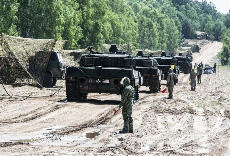 Gruzini nie dojechali na Anakondę. Radio Swoboda: NATO nie chciało drażnić Moskwy