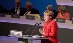 Angela Merkel po raz dziewiąty przewodniczącą CDU