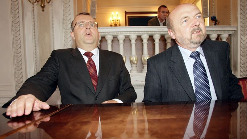 Kazimierz Ujazdowski i Ryszard Legutko.