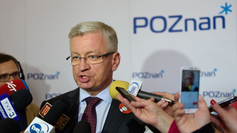 Prezydent Poznania Jacek Jaśkowiak