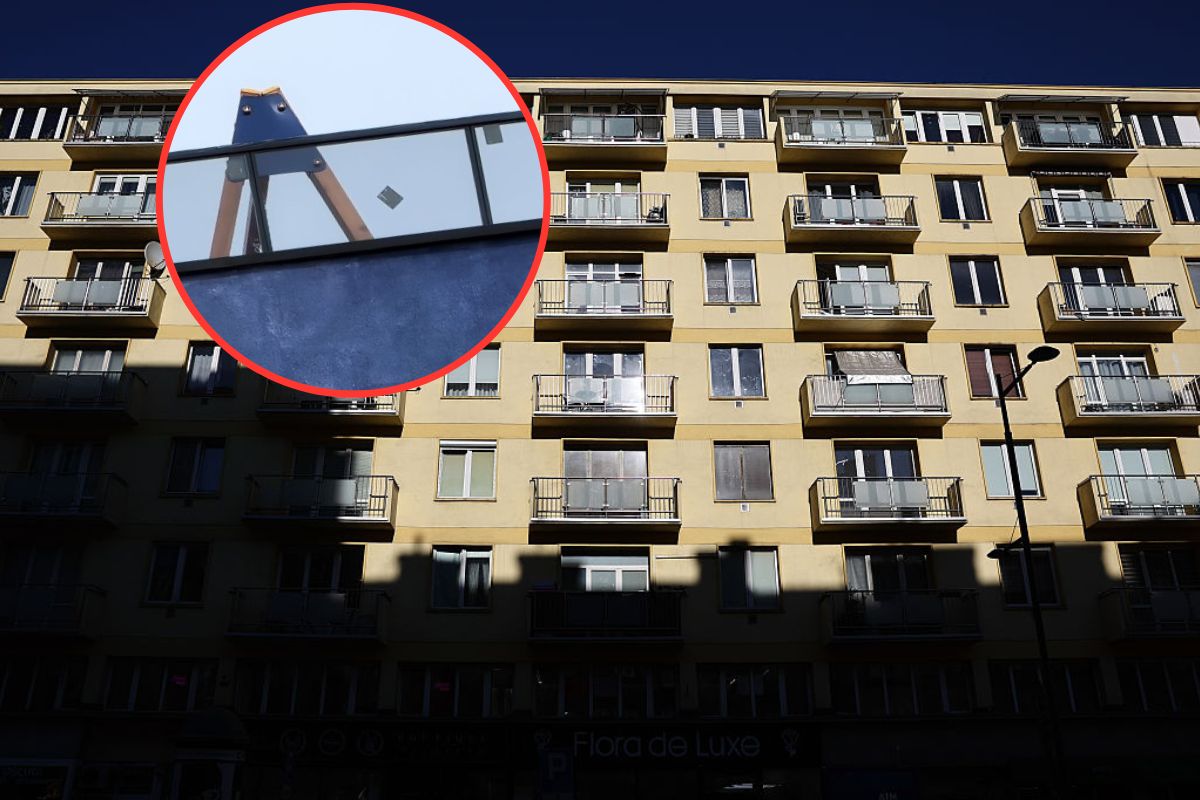 Zbudowali plac zabaw na dachu
