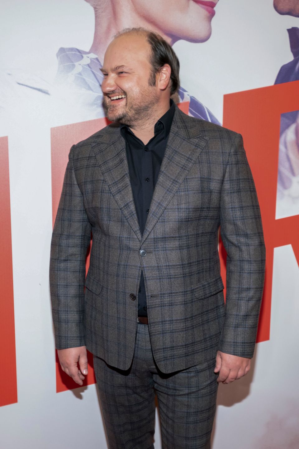 Sebastian Stankiewicz na premierze filmu Gierek