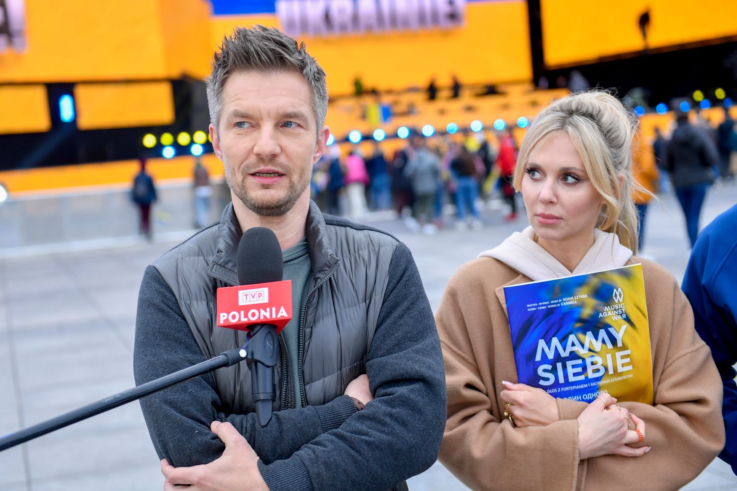 Adam Sztaba, Kasia Moś - koncert Chwała Ukrainie