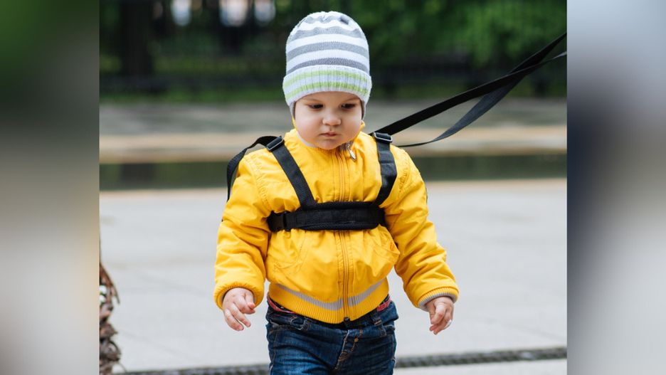 Do zoo wybrała się z dzieckiem na smyczy. Nie wszyscy byli zachwyceni