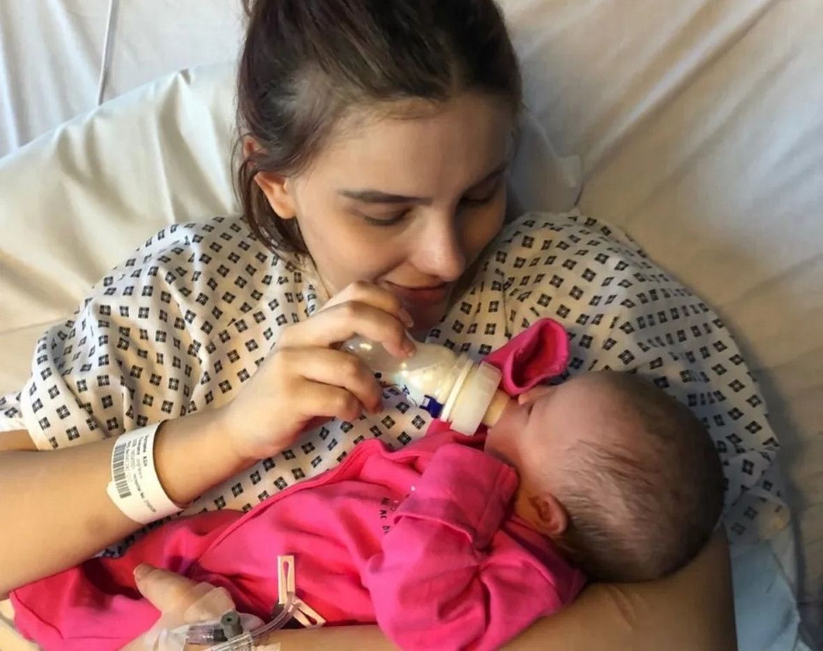 Nastolatka nie wiedziała, że jest w ciąży