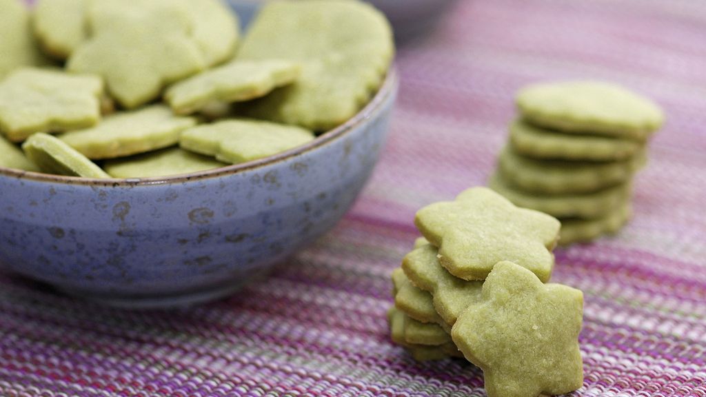 Ciasteczka z zieloną herbatą
