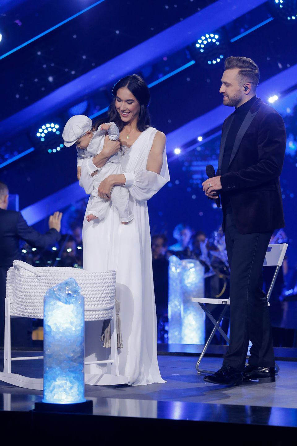 Ida Nowakowska z synem