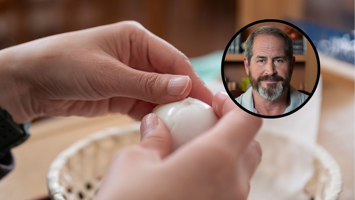 Dr Jeremy London zachęca do jedzenia jajek