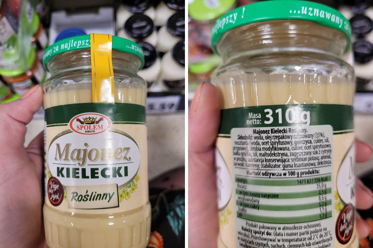 Majonez Kielecki. &quot;Roślinny&quot;