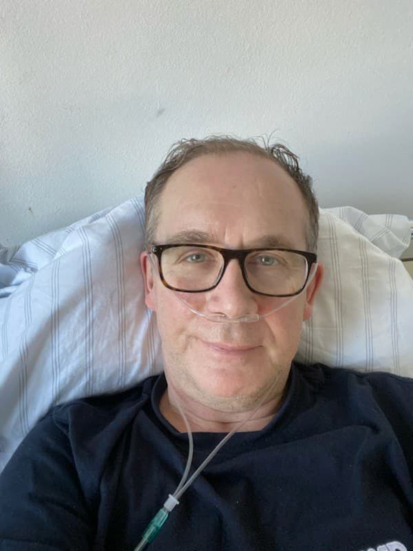 Dr Bichalski w szpitalu