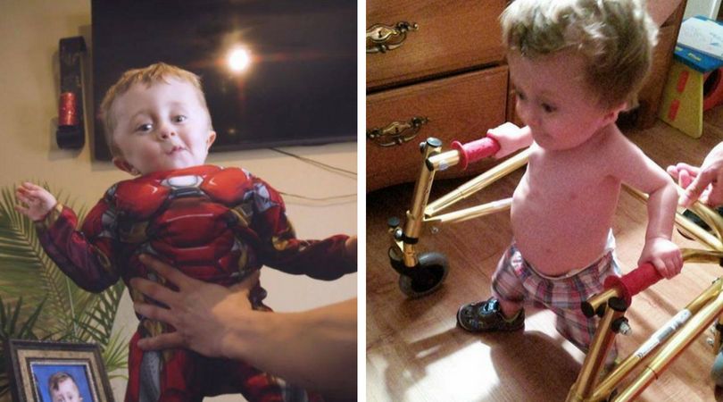 (Facebook.com) Pomimo choroby Kadena, jego rodzice starają się, aby chłopiec miał w miarę normalne życie