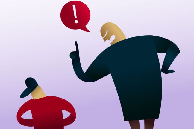 Właściwe zachowanie dziecka powinno być umotywowane wewnętrznie – strach przed karą nie może zastąpić zaufania i szacunku, którym maluch powinien darzyć innych