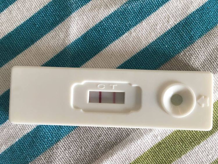 Test ciążowy pani Oli