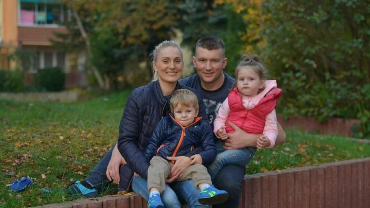 Antoś z rodziną
