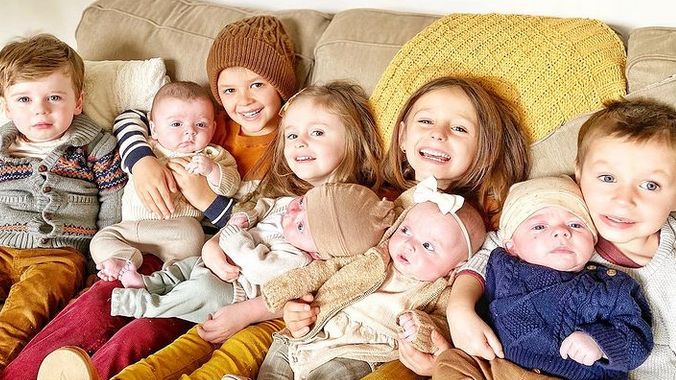 Dziewięcioro dzieci w 3 lata. Rodzina przygotowuje się do świąt