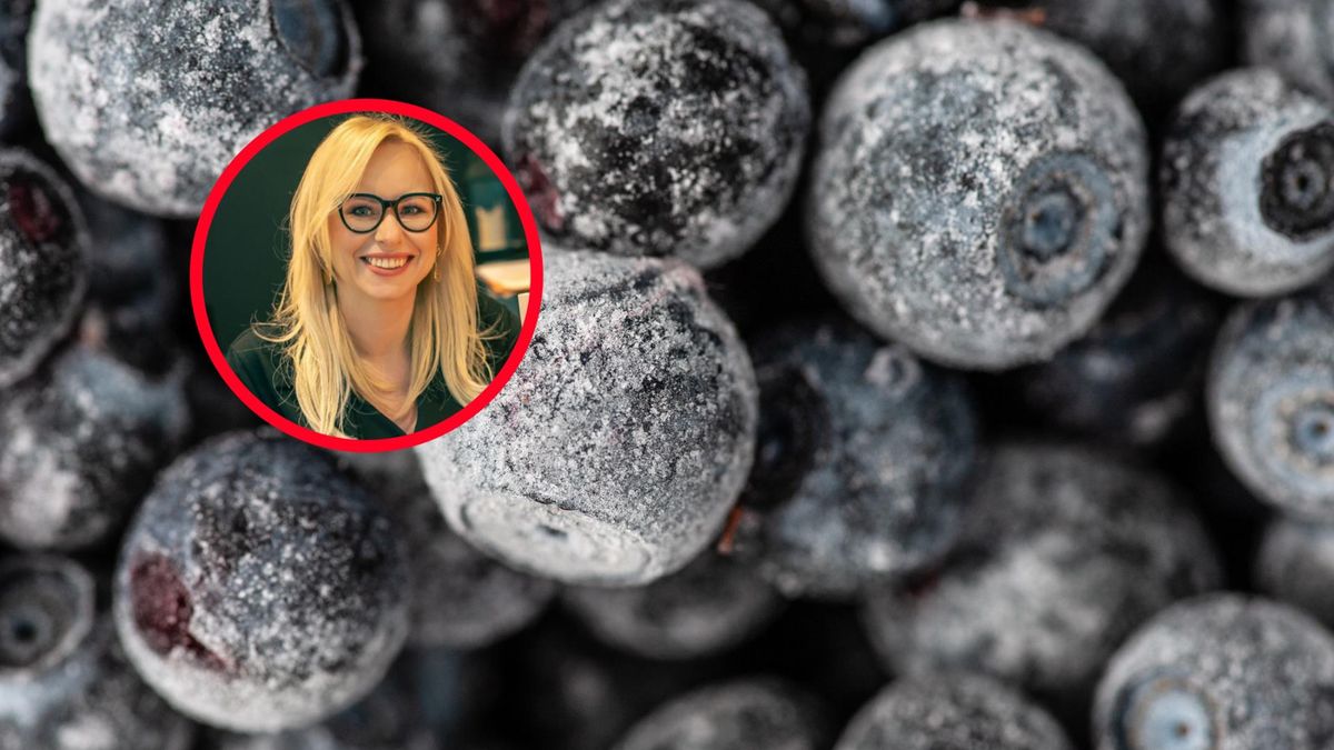 Lekarka mówi, dlaczego warto mrozić borówki