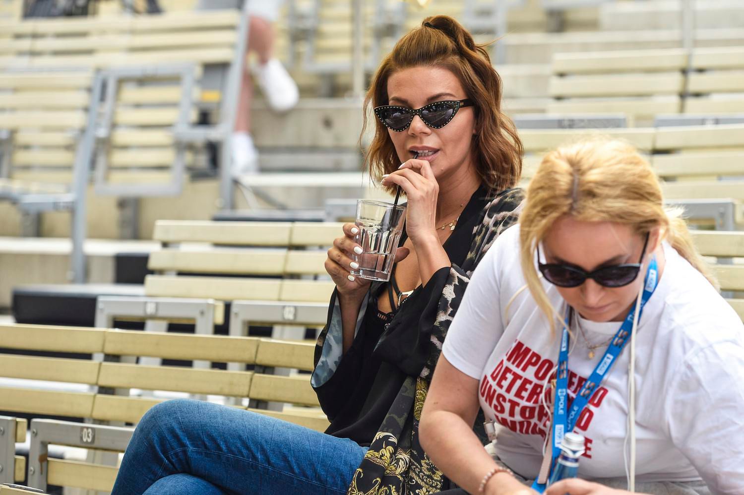 Edyta Górniak z synem Allanem Krupą na próbie – Opole 2018
