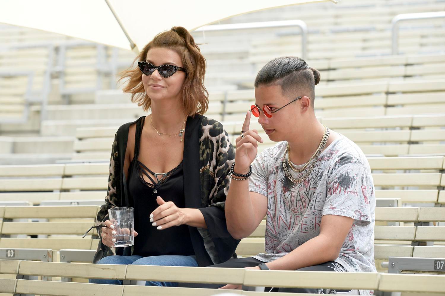 Edyta Górniak z synem Allanem Krupą na próbie – Opole 2018