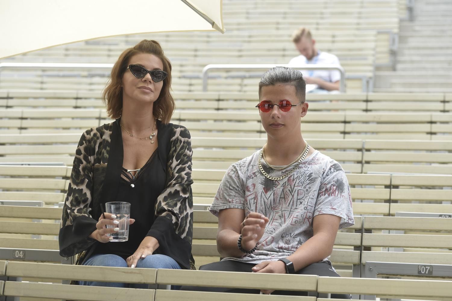 Edyta Górniak z Allanem w Opolu 2018