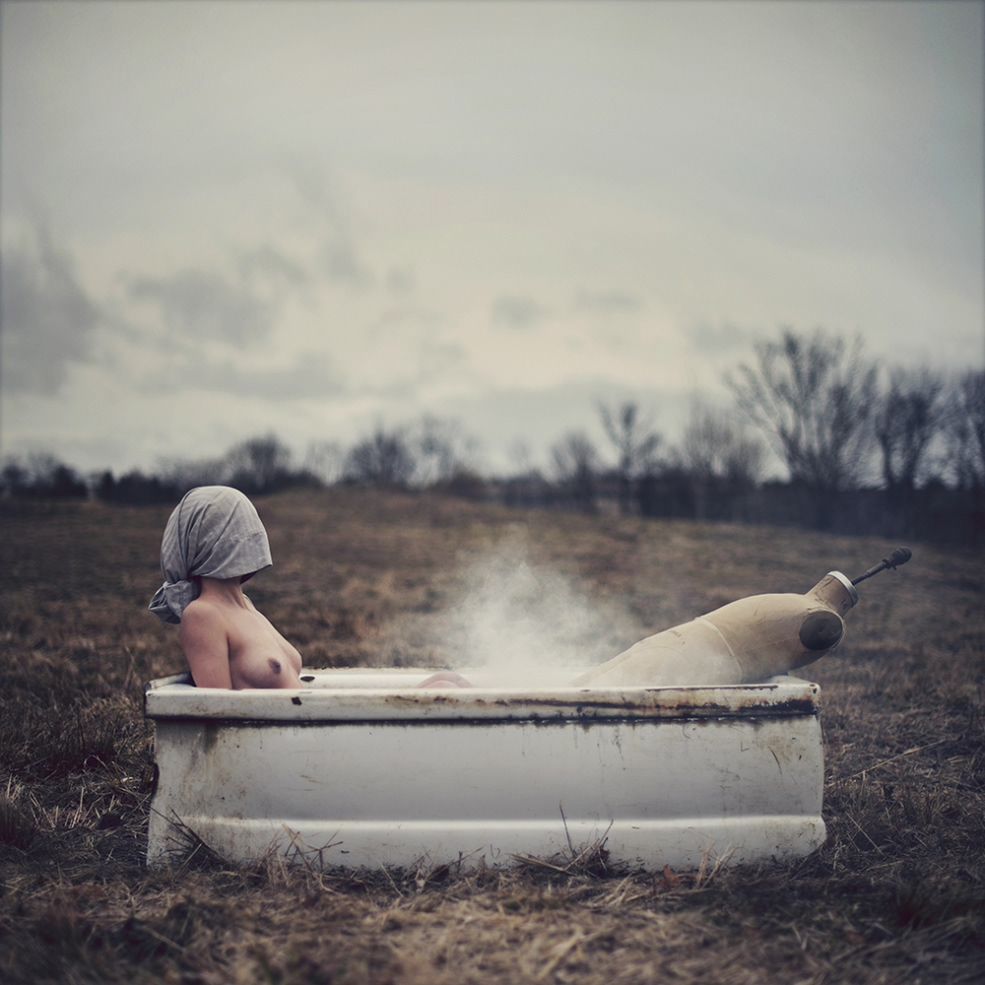 Nicolas Bruno i fotografie ukazujące halucynacje