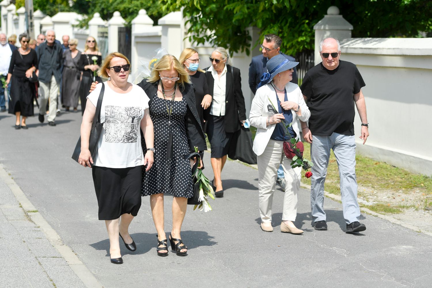 Iloona Łepkowska, Małgorzata Potocka - Pogrzeb Jana Pęczka