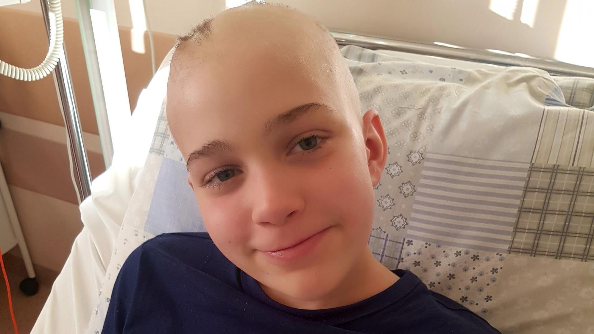 Wiktor walczy ze złośliwym guzem mózgu