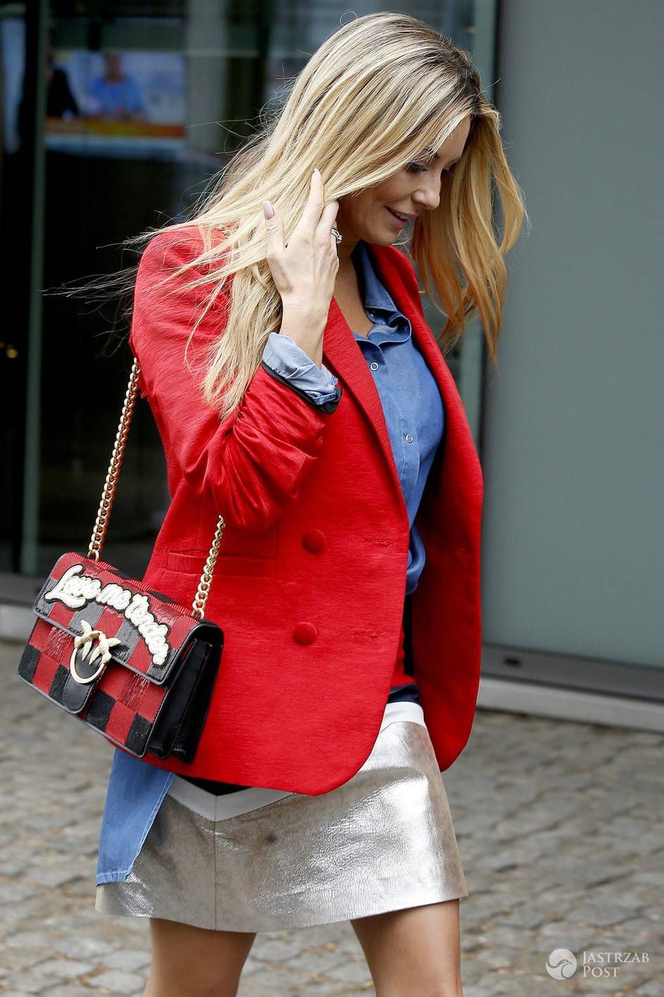 Małgorzata Rozenek z torebką Gucci