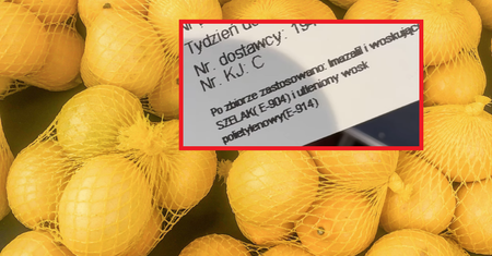 Kupujesz cytryny? Sprawdź, czy to widnieje na etykiecie