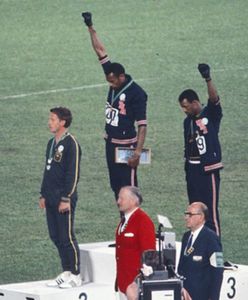 Tommie Smith, John Carlos i Peter Norman - olimpijczycy, którzy zaprotestowali przeciwko nierówności rasowej