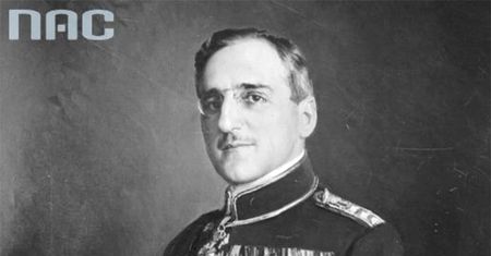 Aleksander I - król Jugosławii odznaczony orderem Virtuti Militari