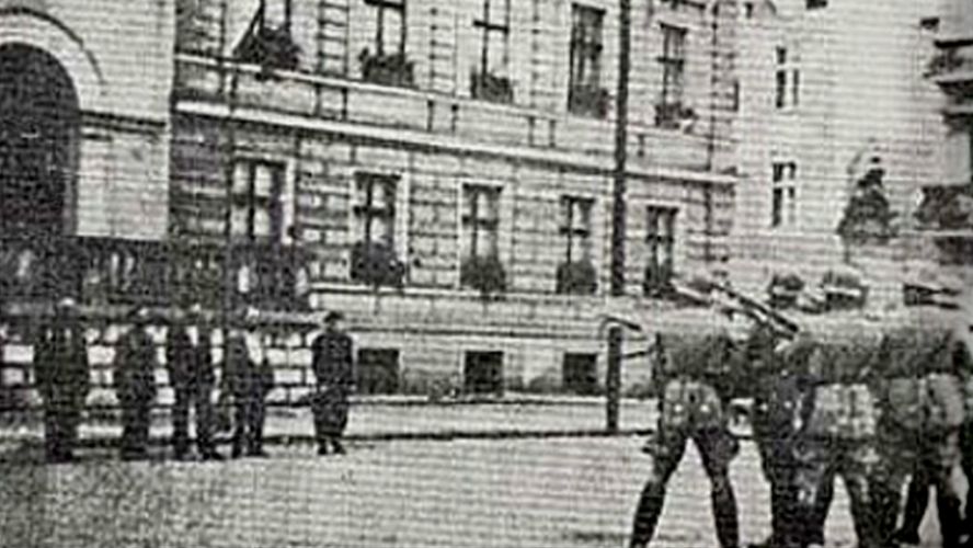 Rozstrzeliwanie polskich zakładników w Bydgoszczy przez Wehrmacht, 9 września 1939 r.