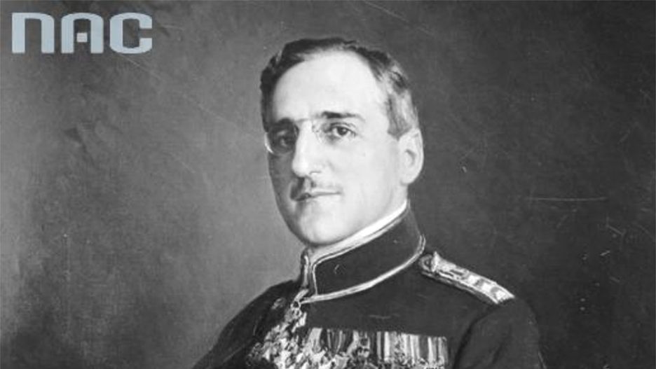 Król Aleksander I na obrazie Stanisława Batowskiego
