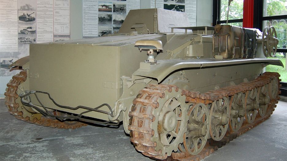 Borgward IV w muzeum w niemieckim mieście Munster