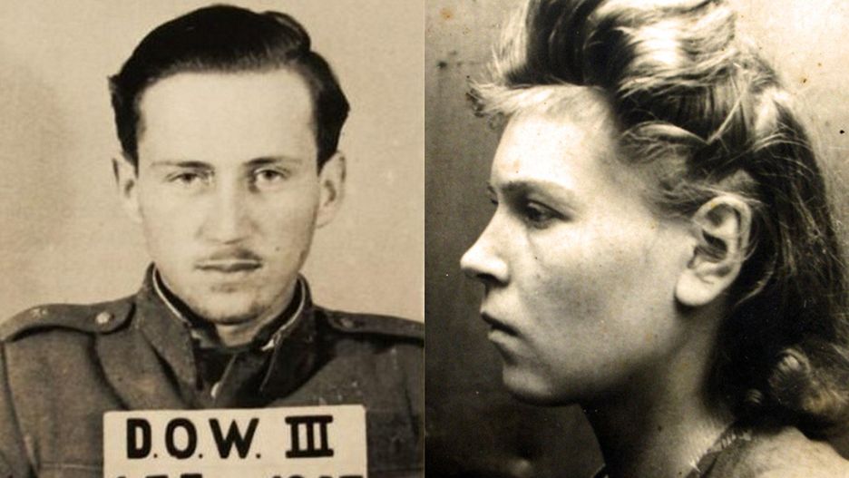 Ppor. Jerzy Przerwa i Zofia Rojuk