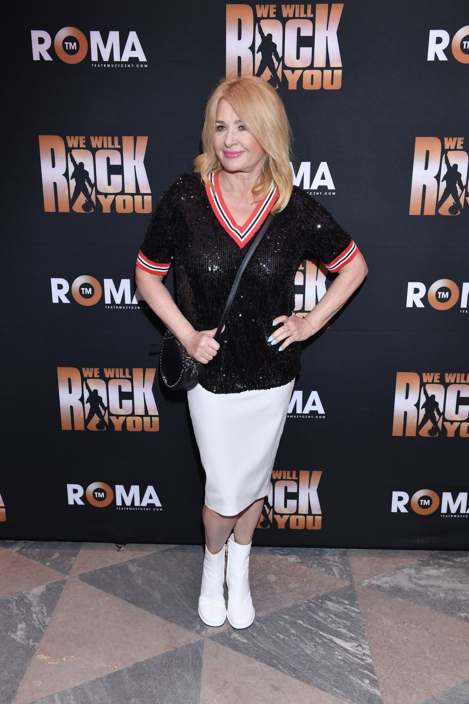 Majka Jeżowska - premiera musicalu We Will Rock You (fot. AKPA)