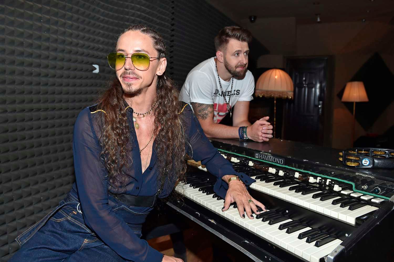 Michał Szpak na planie The Voice of Poland 9