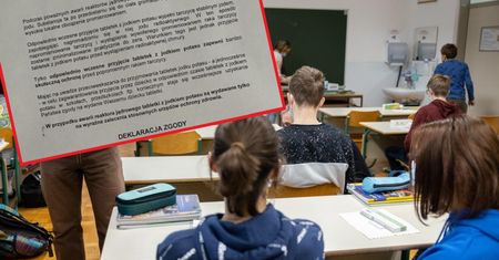 Rodzice pokazują zgody na podanie jodku potasu w szkołach. "Nie wiem, czy to podpisać"